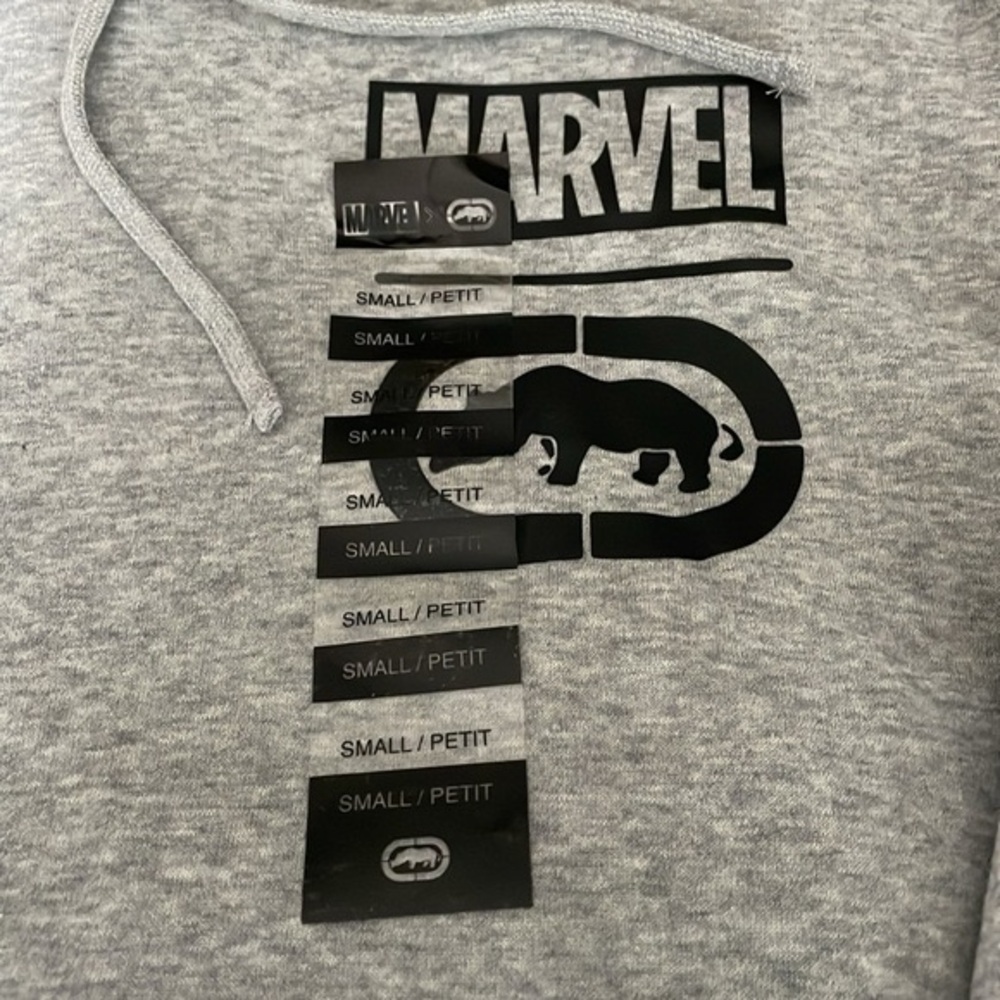 NWOT Men’s Ecko UnLtd Marvel Full Send Hooded Sweatshirt Size S - Picture 2 of 10